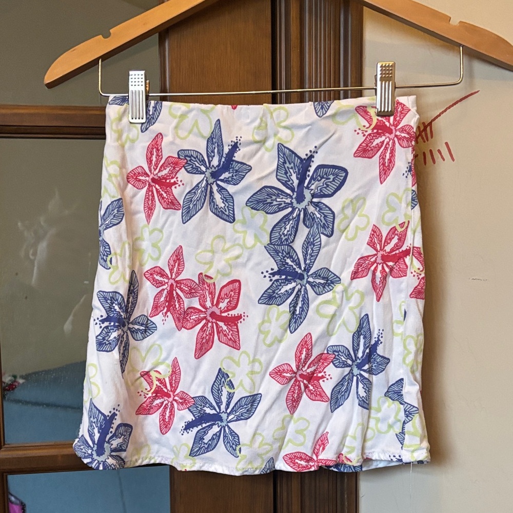LA Hearts Floral Stretchy Skirt! XS